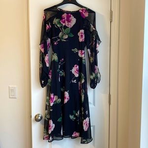 Lulus long floral dress